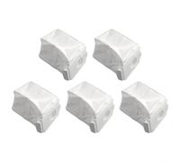 Lot de 5 sacs de récupération de poussière de rechange pour aspirateur Samsung VCA-SAE903 VCA-SAE904 compatibles avec Jet 90 75 70 60 Filtration multi-grade