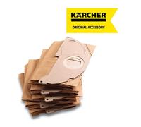 Lot de 5 sacs en papier pour aspirateurs Eau et Poussière Karcher - 1SEM8757308