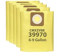 Lot de 5 sacs filtrants de rechange 39970 pour aspirateurs CRAFTSMAN 17584/17590, CMXZVBE39970