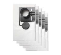 Lot de 5 sacs filtrants de rechange 452970 pour extracteur de poussière Festool CT 22 - Blanc