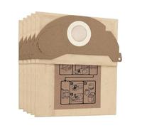 Lot de 5 sacs filtrants en papier pour aspirateurs Kärcher Wet & Dry compatibles avec les modèles 69043220, A2000-A2099, WD2.000, WD2.499