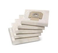 Lot de 5 Sacs filtrants papier 3 couches pour aspirateur KARCHER