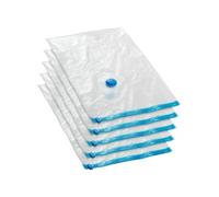 Housses sous-vide - TECTAKE - Lot de 5 housses de rangement sous-vide taille S réutilisables pour organisation compacte