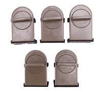 Lot de 5 sangles de sécurité pour porte coulissante avec interrupteur antivol