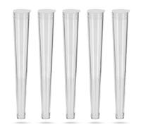 lot de 5 saverettes 11.3 cm avec bouchon blanc