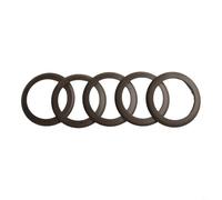 Lot de 5 segments de piston de rechange pour compresseur d'air 550 W 1100 W 1500 W 1500 W joints en caoutchouc noir (1100 W)