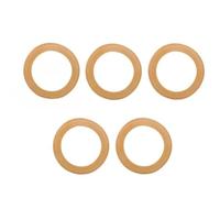 Lot de 5 segments de piston en caoutchouc pour compresseur d'air sans huile 550 W, 1100 W, 1500 W, joints de rechange pour pompe à air silencieuse avec résistance à haute température 550 W