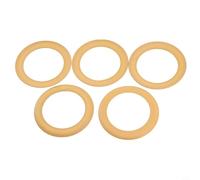 Lot de 5 segments de piston pour compresseur d'air, pièces de compresseur d'air sans huile, revêtement en caoutchouc pour compresseurs silencieux 550 W/1100 W/1500 W (1100 W)