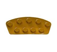 Lot de 5 segments diamantés - Grain 800 - ETRAMO - 00494 x5