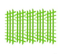 Lot de 5 séparateurs de plateau de lyophilisation en silicone pour fournir des compartiments personnalisés pour un lyophilisation efficace et une organisation des aliments (vert clair)