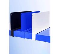 Lot de 5 séparateurs d'étagères, Parfaits for Organiser Les étagères de Rangement, Panneau Isolant for étagères d'entrepôt, séparateur for l'usine, la Maison et Le Bureau.(Milk,40x30cm/15.6x11.7in)