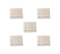 Lot de 5 séparateurs en bois pour macramé - Décoration murale
