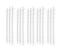 Lot de 5 séparateurs flexibles pour lyophilisateur conçus pour récolter les bons accessoires pour stocker les aliments (transparent)