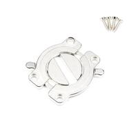 Lot de 5 serrures de table en alliage de zinc pour bureau - Charnières d'extrusion invisibles et dissimulées