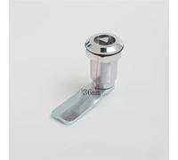 Lot de 5 serrures triangulaires en alliage de zinc MS705-28/36 for tiroir, casier, porte, armoire, bureau, serrures à came avec clé, 1 pièce(5sets-36mm-H0-01)