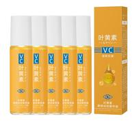 Lot de 5 sérums pour les yeux à l'huile de lutéine, huile pour les yeux, sérum hydratant et nourrissant le contour des yeux éclatant