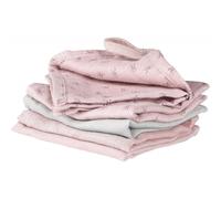 Lot de 5 serviettes en mousseline de coton biologique Lil Planet