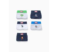 Lot De 5 Slips À Imprimés Avengers Multicolore 4/5A