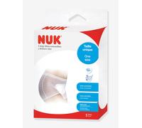 Lot de 5 slips extensibles lavables en maille filet blanc TU