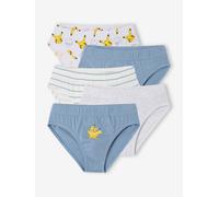 Lot de 5 slips Pokémon bleu ciel 4A