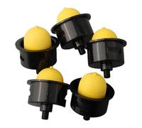 Lot de 5 souffleurs de carburateur pour tondeuse à gazon FX RM Series en plastique et caoutchouc, conçus pour une performance efficace
