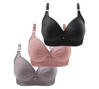 Lot De 5 Soutiens-Gorge De Sport Femme Push Up Ultra Confortable Brassière sans Armature Brassière Sport Rembourré pour Fitness Yoga Quotidien Soutiens-Gorge De Sport Femme