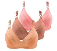 Lot De 5 Soutiens-Gorge De Sport Femme Push Up Ultra Confortable Brassière sans Armature Brassière Sport Rembourré pour Fitness Yoga Quotidien Soutiens-Gorge De Sport Femme