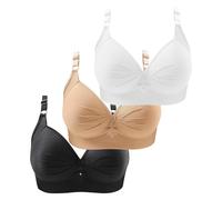 Lot De 5 Soutiens-Gorge De Sport Femme Push Up Ultra Confortable Brassière sans Armature Brassière Sport Rembourré pour Fitness Yoga Quotidien Soutiens-Gorge De Sport Femme