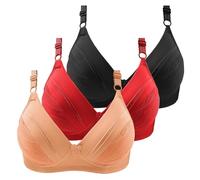 Lot De 5 Soutiens-Gorge De Sport Femme Push Up Ultra Confortable Brassière sans Armature Brassière Sport Rembourré pour Fitness Yoga Quotidien Soutiens-Gorge De Sport Femme