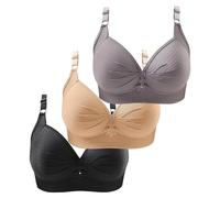 Lot De 5 Soutiens-Gorge De Sport Femme Push Up Ultra Confortable Brassière sans Armature Brassière Sport Rembourré pour Fitness Yoga Quotidien Soutiens-Gorge De Sport Femme