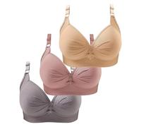 Lot De 5 Soutiens-Gorge De Sport Femme Push Up Ultra Confortable Brassière sans Armature Brassière Sport Rembourré pour Fitness Yoga Quotidien Soutiens-Gorge De Sport Femme