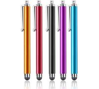 Lot de 5 Stylets capacitifs universels pour écran Tactile Kindle, pour Apple iPad, iPhone XS Max, XS, X, pour Tous Les téléphones Portables, Toutes Les tablettes