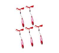 Lot de 5 stylos à bille compacts avec note adhésive et cordon pour prise de notes dans divers environnements LED multifonctionnels