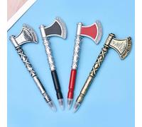 Lot de 5 stylos à bille en forme de pelle en forme de hache pour l'école, cadeaux de Noël