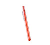 Lot de 5 stylos à bille labyrinthe transparents créatifs | Stylo de décompression créatif pour étudiants, orange, 0,7 mm.