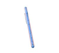 Lot de 5 stylos à bille labyrinthe transparents créatifs | Stylo de décompression créatif pour étudiants, bleu, 0,7 mm.