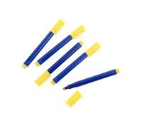 Lot de 5 stylos à billet de banque - Marqueurs de faux billets forgés - Marqueur de fraude - Stylo détecteur d'argent durable