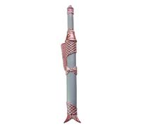 Lot de 5 stylos à encre gel à base d'eau en forme d'épée de poisson koi - Gris