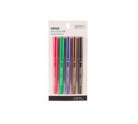 Cricut Stylos à encre infusible Basic 1,0 mm – Lot de 5 Multicolore