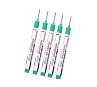 Lot de 5 stylos de marquage pratiques avec formules à séchage rapide et bandes d'étalonnage Texture colorée Marquage du bois