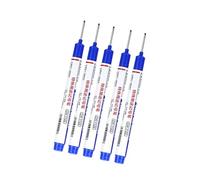 Lot de 5 stylos de marquage pratiques avec formules à séchage rapide et bandes d'étalonnage Texture colorée Marquage du bois