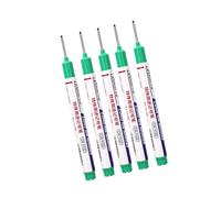 Lot de 5 stylos de marquage pratiques avec formules à séchage rapide et bandes d'étalonnage Texture colorée Marquage du bois