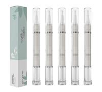 Lot De 5 Stylos De Soin Des Ongles Healthroutine, Traitement Rapide Et Intensif Contre Les Mycoses Des Ongles, A L'huile D'arbre A The Et A L'aloe Vera_C5_Y146