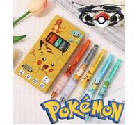Lot de 5 Stylos Pokémon Starter + Bracelet Pokéball OFFERT