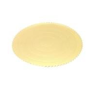 Lot de 5 Supports à Gâteaux "Ronds" 29cm Or