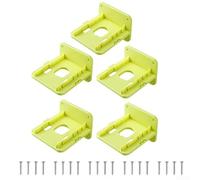 Lot de 5 supports de batterie 18 V pour rangement vertical, se monte facilement sur les murs, prend en charge les batteries P102, P103, P104, maintient un espace de travail propre