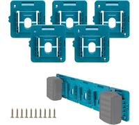 Lot de 5 Supports de Batterie pour Batterie for Bosch 18 V pour BL1860 BL1850 BL1840 BL1830 (avec 10 vis, Pas de Batterie)