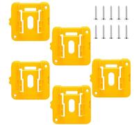 Lot de 5 supports de fixation professionnels pour batterie - Pour réparation à domicile et environnement de travail en plein air