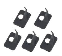 Lot de 5 supports de flèches en plastique pour la chasse, support de flèche pour droitier gauche, accessoire léger, étagère traditionnelle pour un lancement stable (main droite)