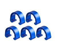 Lot de 5 supports de ligne de frein de vélo légers et durables - Adaptateur de siphon de conversion rapide - Clip en C pour une installation facile